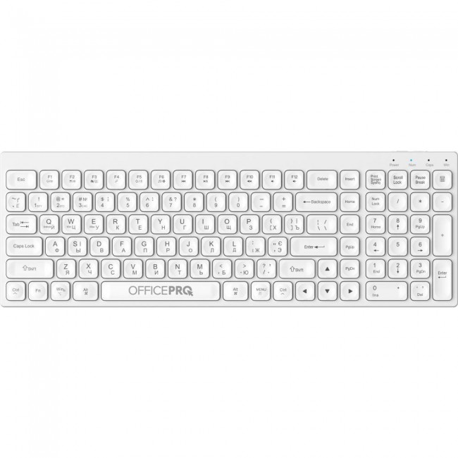 Клавиатура OfficePro SK985 White