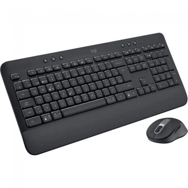 Беспроводная клавиатура и мышь Logitech Signature MK650 Combo for Business Graphite (920-011004)