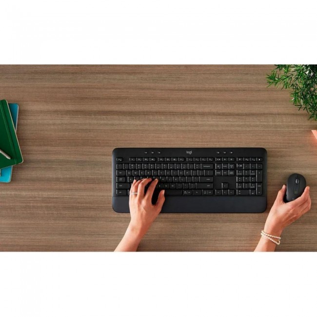 Беспроводная клавиатура и мышь Logitech Signature MK650 Combo for Business Graphite (920-011004)