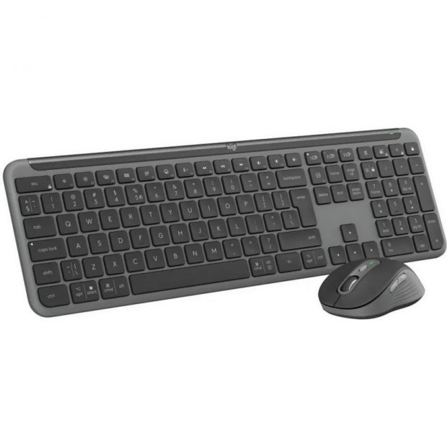 Беспроводная клавиатура и мышь Logitech Signature Slim Combo MK950 for Business Graphite (920-012508)
