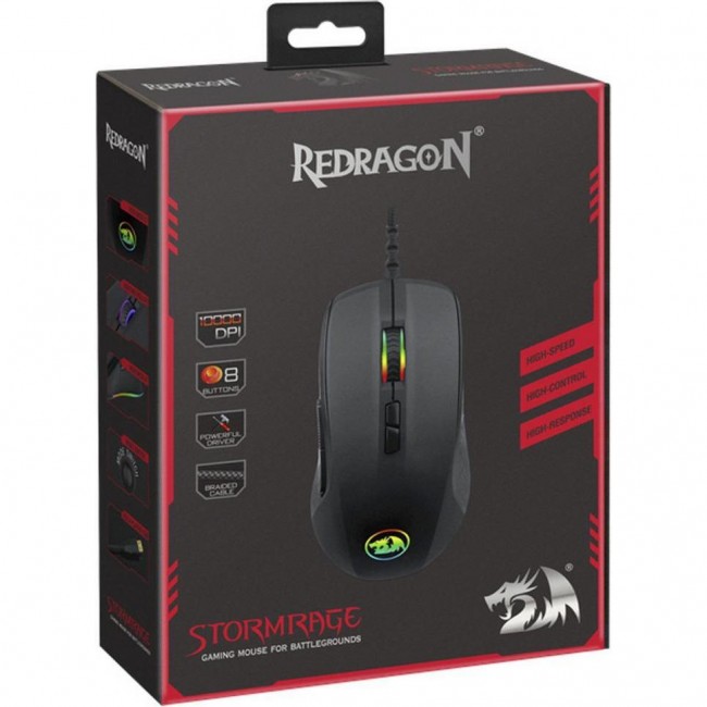 Redragon Stormrage RGB IR USB Black (78259)