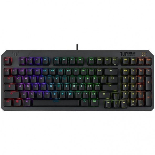 Клавиатура ASUS TUF Gaming K3 Gen II Optical-Mech Switch Black (90MP0390-BKMA00)