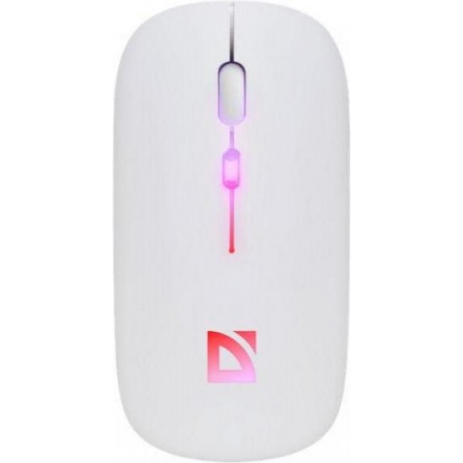 Defender Touch MM-997 Silent RGB Wireless RGB White (52998)
