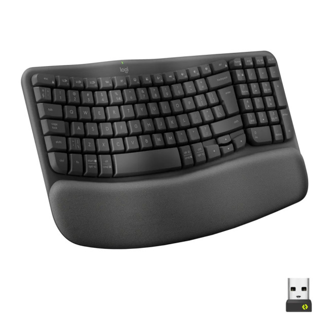 Клавиатура Logitech Wave Keys Bluetooth/Wireless Black (920-012304)