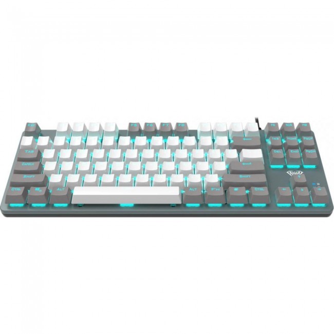 AULA Wind F3287 Mechanical White/Grey KRGD Blue USB EN/UA (6948391240688)