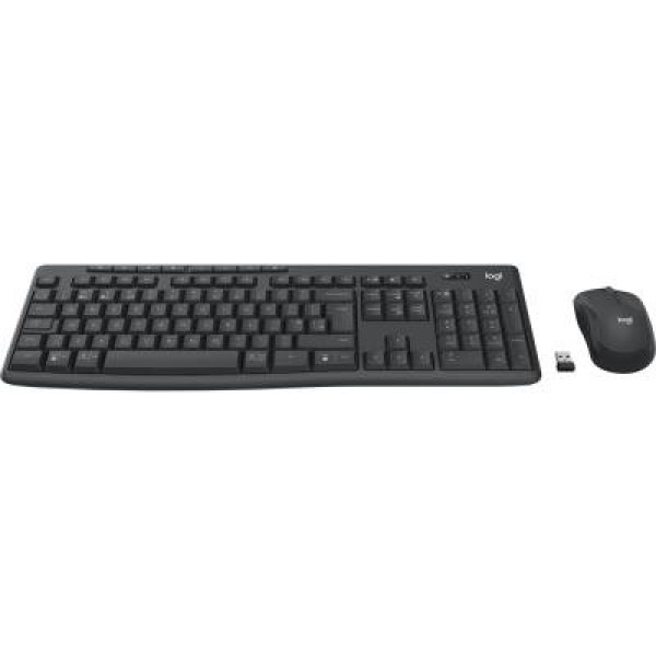 Комплект (клавиатура + мышь) Logitech Wireless Combo MK370 Graphite (920-012077)