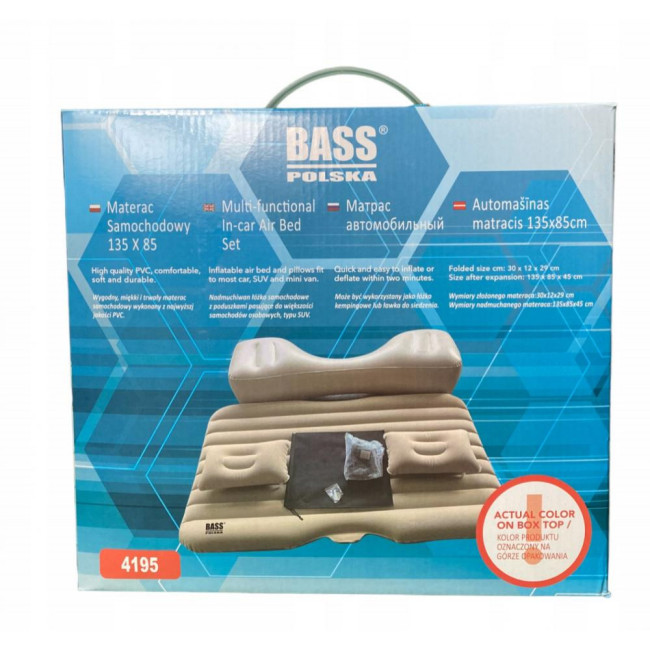Надувной матрас Bass Polska (4195-BEZ) 135х80см