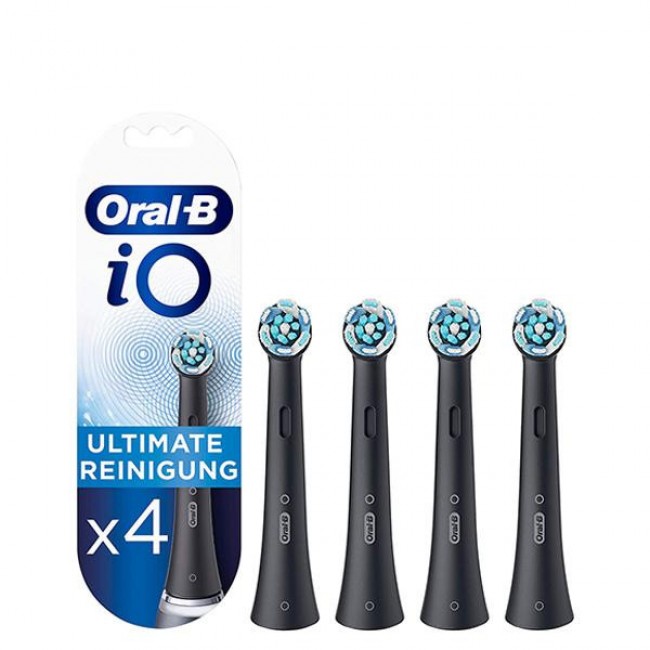 Oral-B iO Ultimate Clean Black 4шт