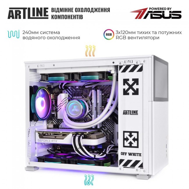 ARTLINE Gaming D31WHITE (D31WHITEv120Win)
