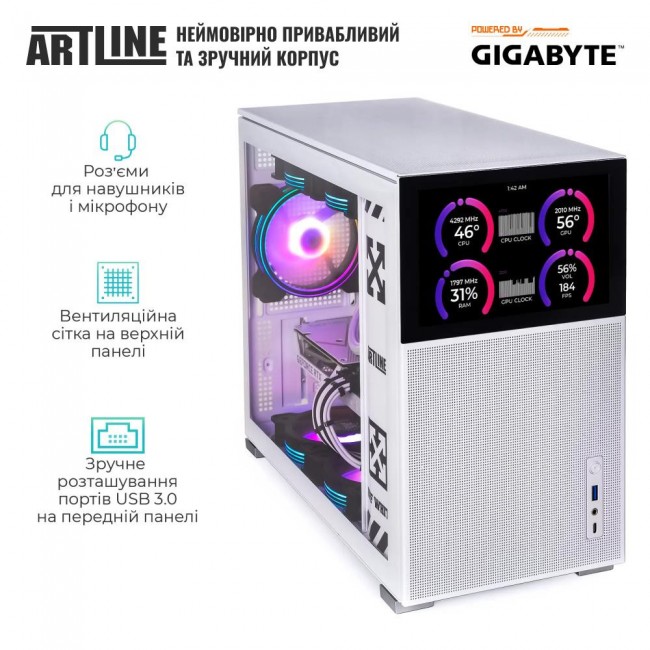 ARTLINE Gaming D31WHITE (D31WHITEv118Win)