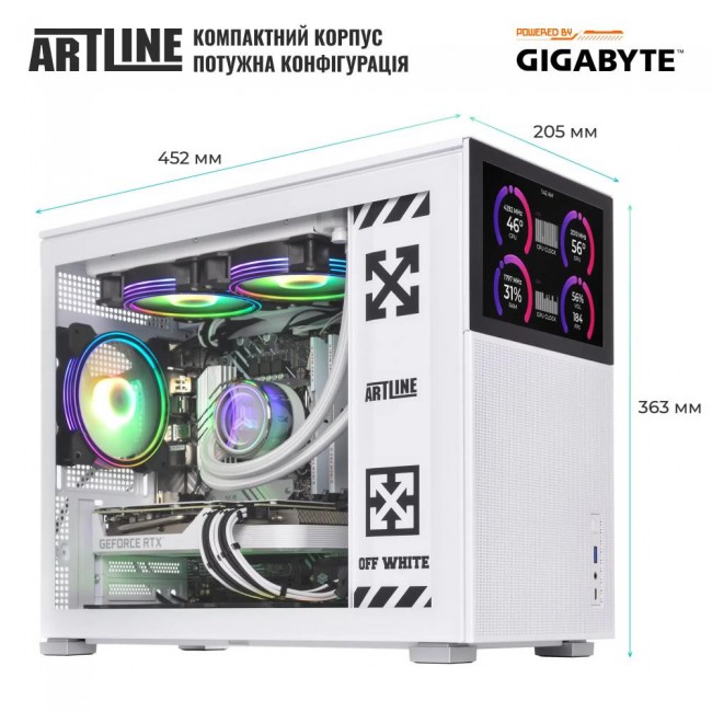ARTLINE Gaming D31WHITE (D31WHITEv118Win)