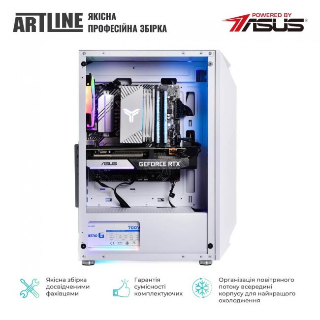 ARTLINE Gaming X49WHITE (X49WHITEv63Win)
