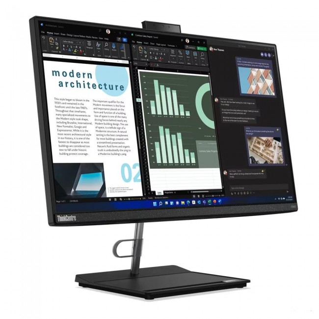 Моноблок Lenovo ThinkCentre neo 30a 27 Gen 4 Raven Black (12JV002TUI)