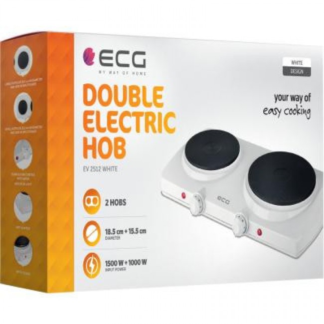 ECG EV 2512 White
