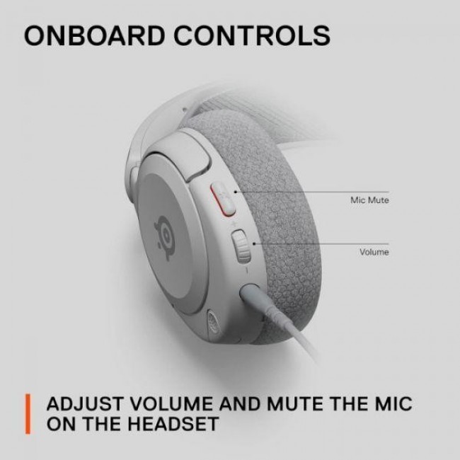SteelSeries Arctis Nova 1P White (61612)