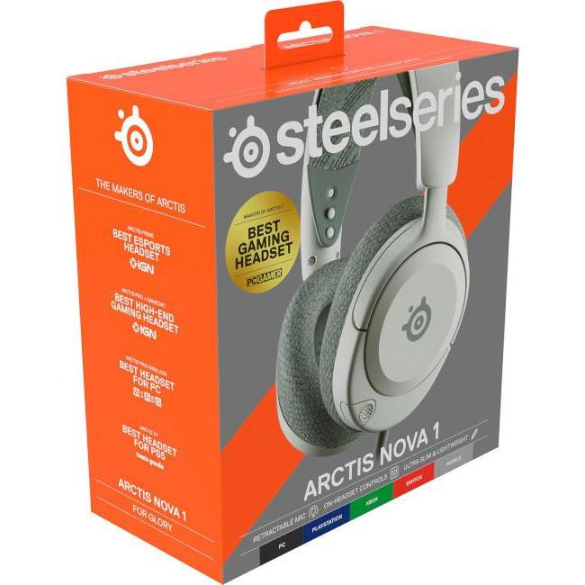 Наушники SteelSeries Arctis Nova 1 White (61607)