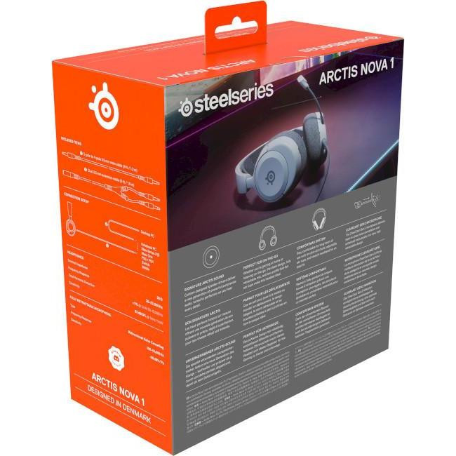 Наушники SteelSeries Arctis Nova 1 White (61607)