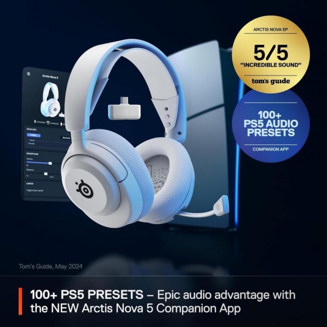 SteelSeries Arctis Nova 5P White (61674)