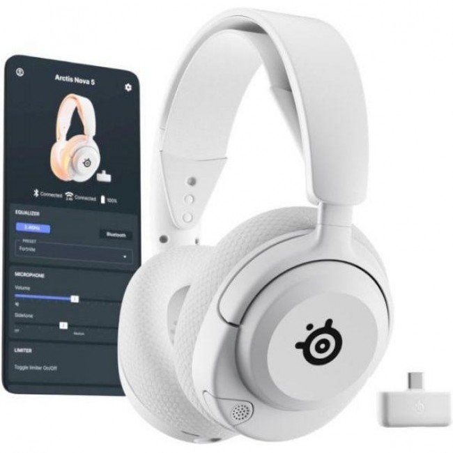 SteelSeries Arctis Nova 5 White (61671)