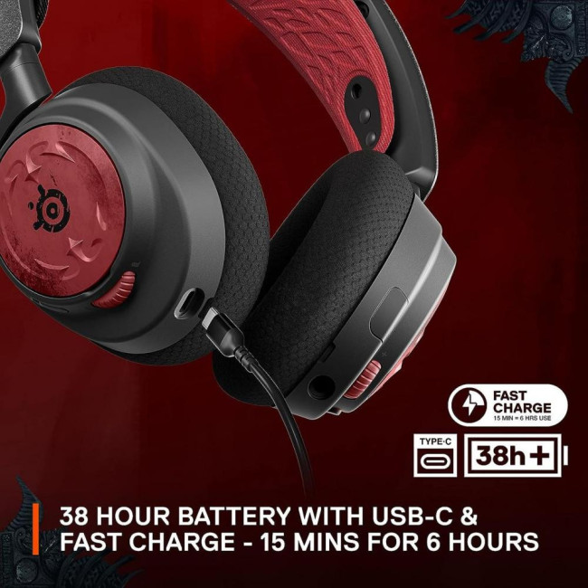 Навушники SteelSeries Arctis Nova 7 Diablo IV Edition (61555)