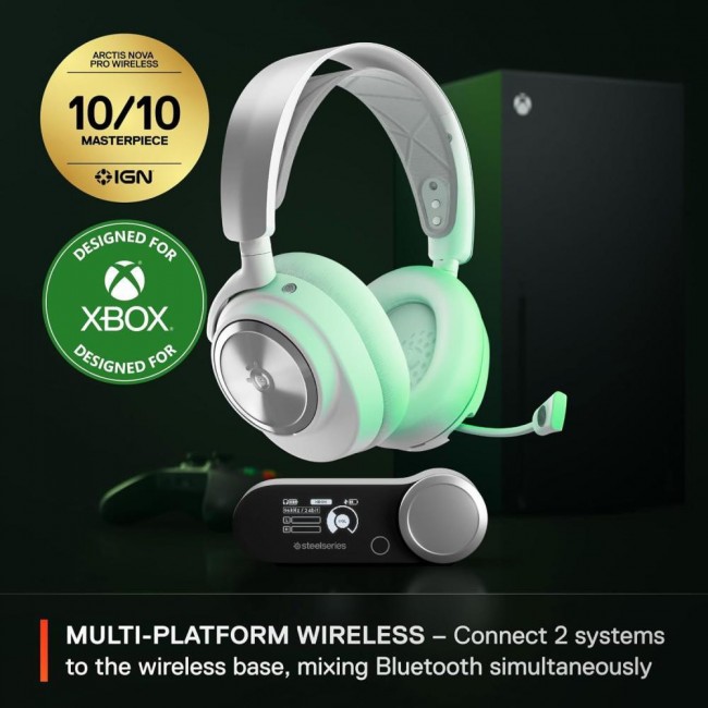 SteelSeries Arctis Nova Pro Wireless X White (61525)