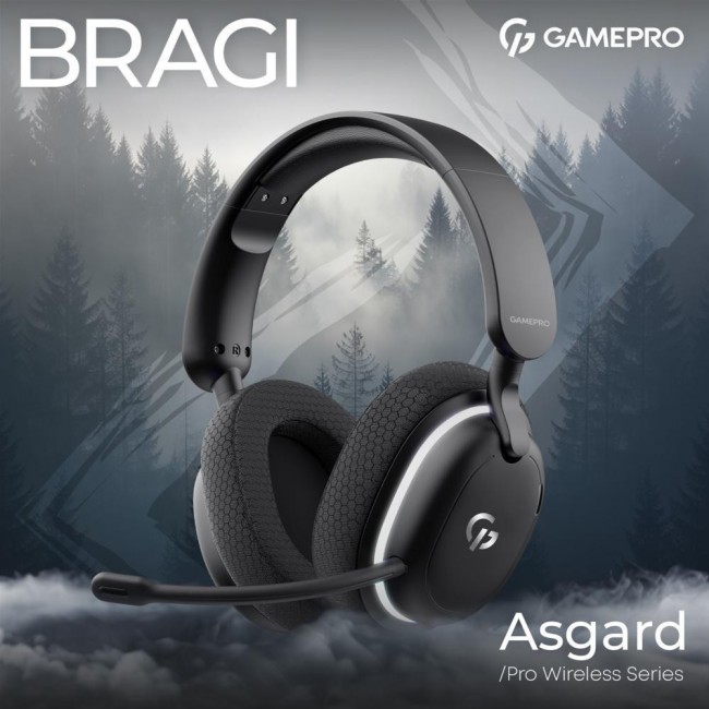 GamePro Asgard Bragi RGB Black (HSW250B)