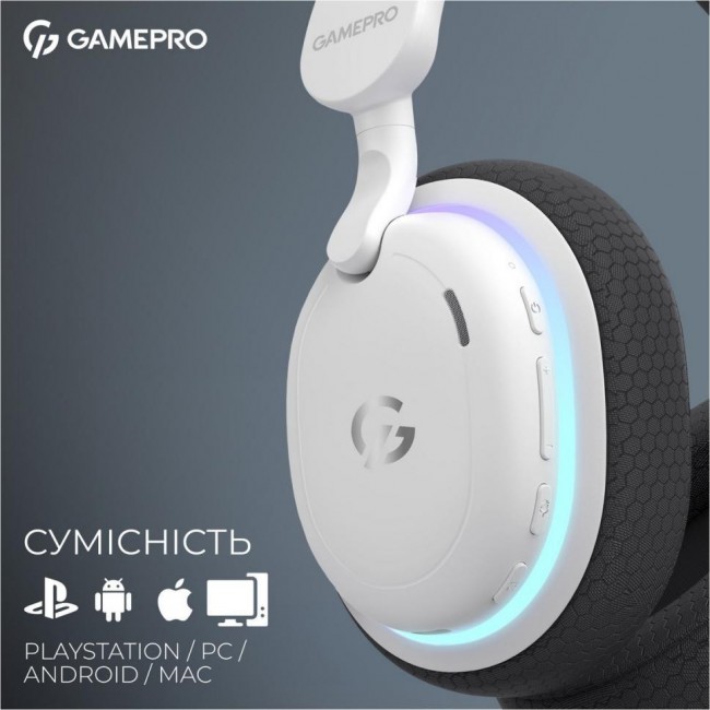 GamePro Asgard Bragi RGB White (HSW250W)