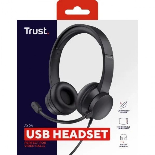 Trust Ayda USB-A Black (25088)