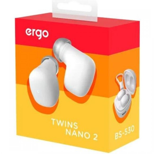ERGO BS-530 Twins Nano 2 White (BS-530W)