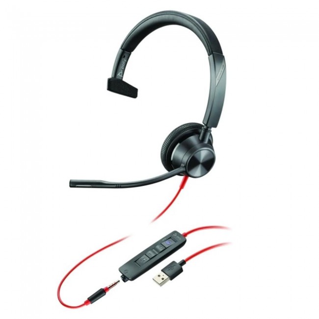 POLY BlackWire C3315-M USB-A HS Mono Black (76J13AA)