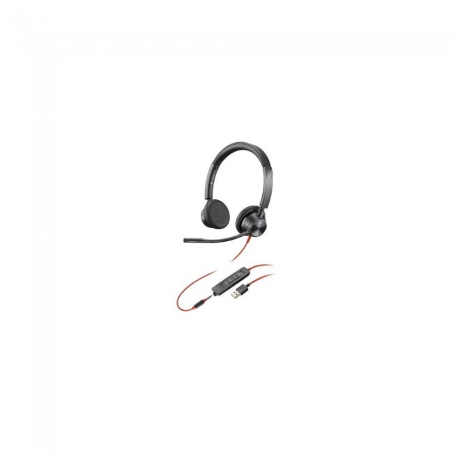 POLY BlackWire C3325-M USB-A HS Stereo Black (76J21AA)