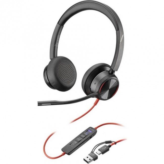 POLY Blackwire 8225-M Black (8X225AA)