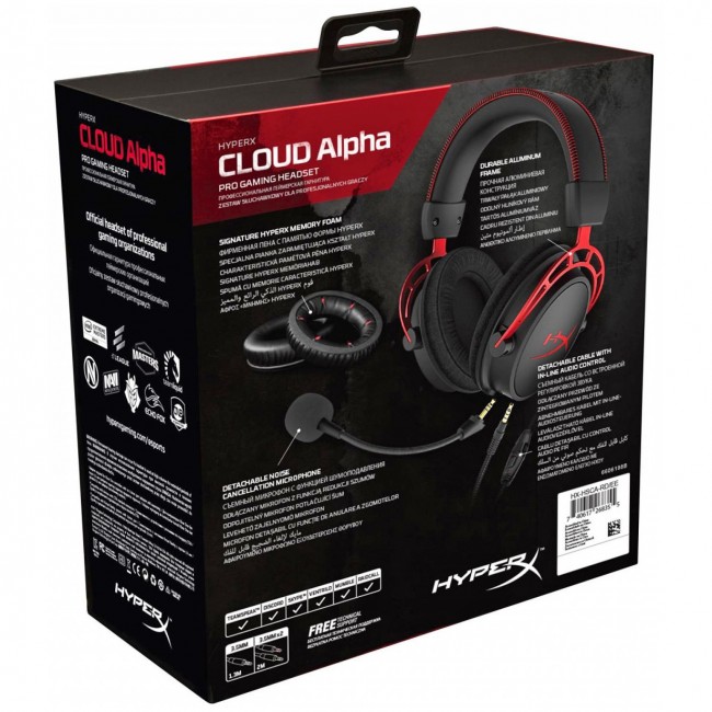 HyperX Cloud Alpha (HX-HSCA-RD/4P5L1AM)