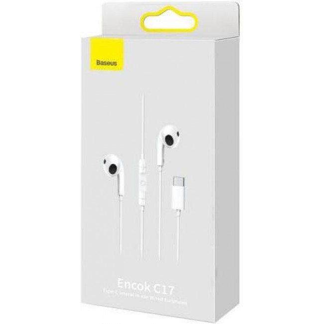 Baseus Encok C17 White (NGCR010002)