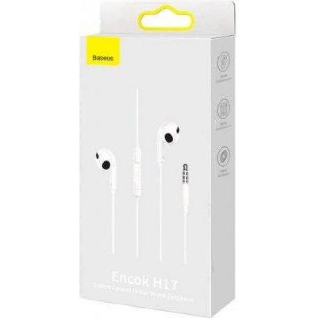 Baseus Encok H17 White (NGCR020002)