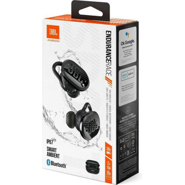 TWS JBL Endurance Race Black (JBLENDURACEBLK)