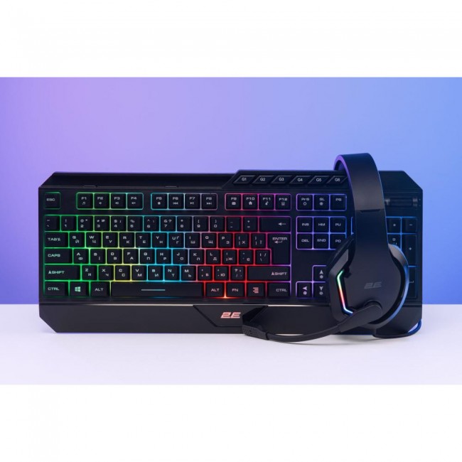 2E GAMING HG315 RGB USB 7.1 Black (2E-HG315BK-7.1)