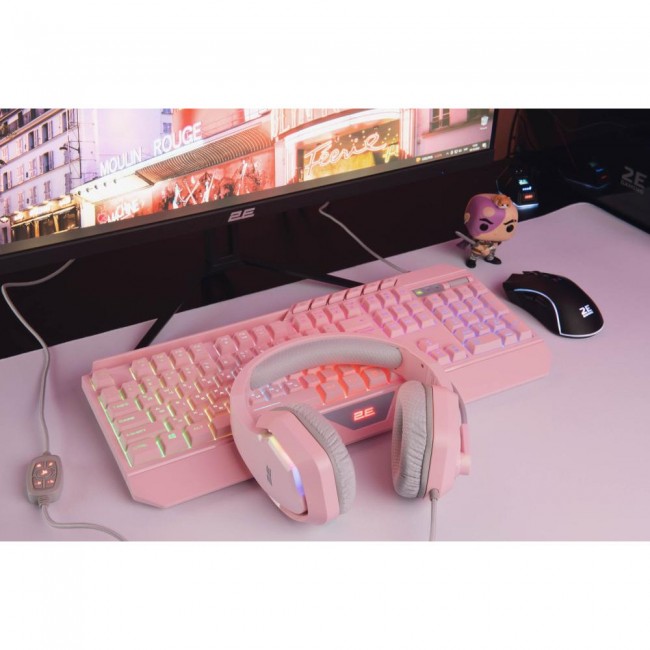 2E GAMING HG315 RGB USB 7.1 Pink (2E-HG315PK-7.1)