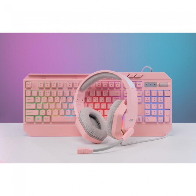 2E GAMING HG315 RGB USB 7.1 Pink (2E-HG315PK-7.1)