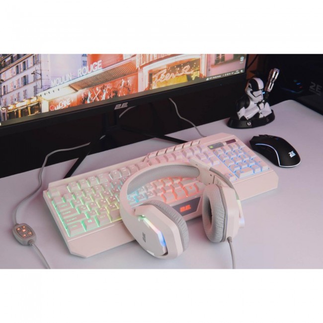2E GAMING HG315 RGB USB 7.1 White (2E-HG315WT-7.1)