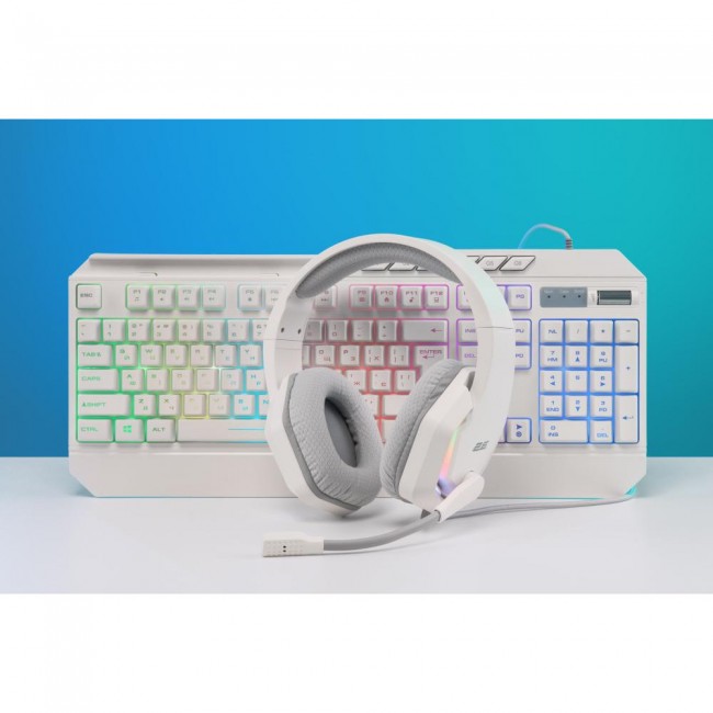 2E GAMING HG315 RGB USB 7.1 White (2E-HG315WT-7.1)