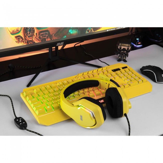 2E GAMING HG315 RGB USB 7.1 Yellow (2E-HG315YW-7.1)