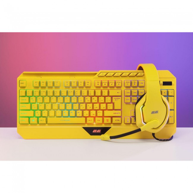 2E GAMING HG315 RGB USB 7.1 Yellow (2E-HG315YW-7.1)