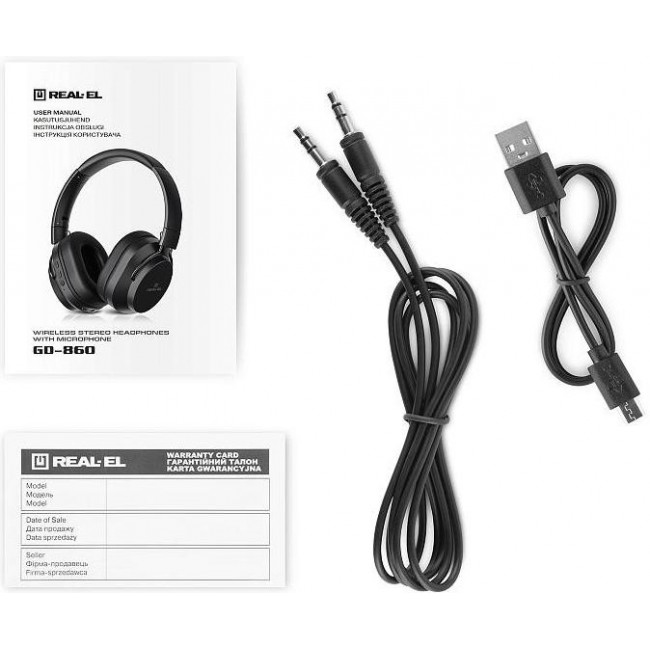 REAL-EL GD-860 Black (EL124100053)