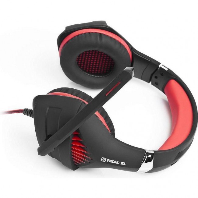 REAL-EL GDX-7600 Black-Red (EL124100028)