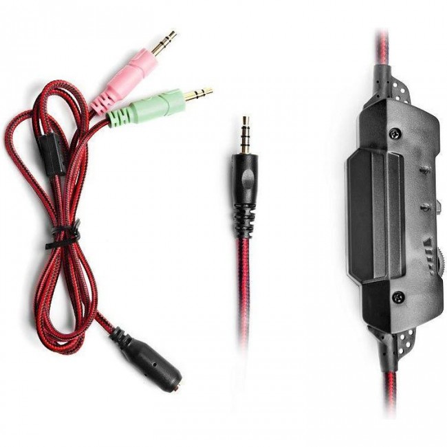 REAL-EL GDX-7600 Black-Red (EL124100028)