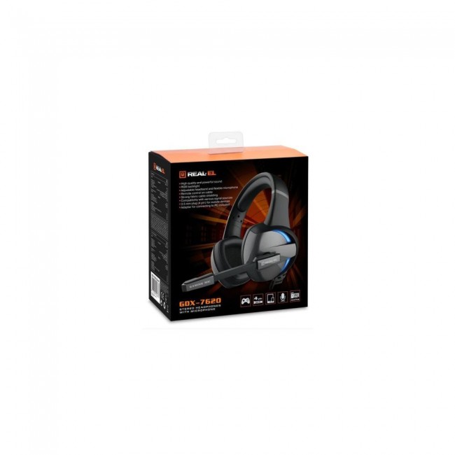 REAL-EL GDX-7620 Black (EL124100045)