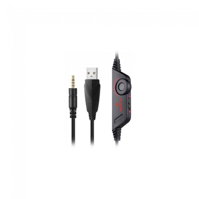 REAL-EL GDX-7650 Black-red (EL124100043)