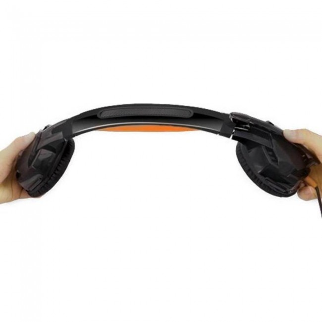 REAL-EL GDX-7700 Surround 7.1 Black-orange (EL124100016)