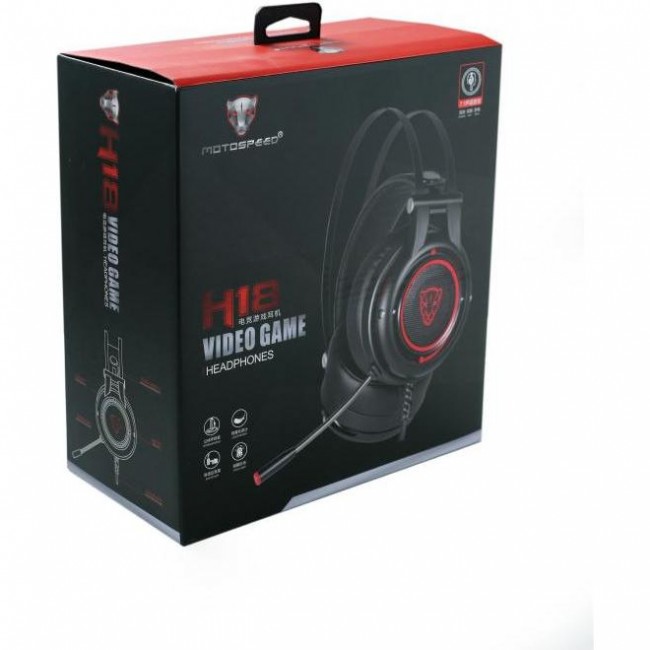 Motospeed H18 Black red (mth18)